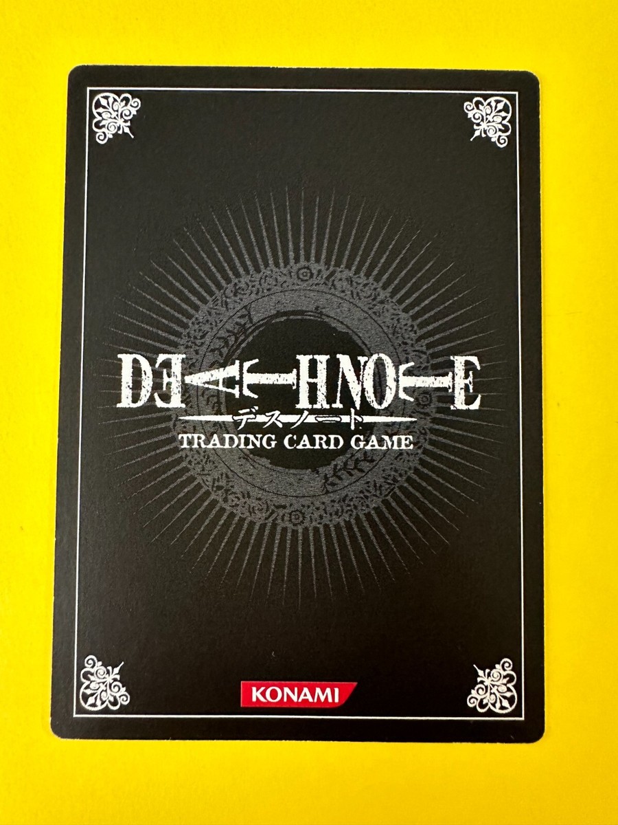Shuichi Aizawa DN3-11 Death Note Trading Card Game Konami Japan | eBay