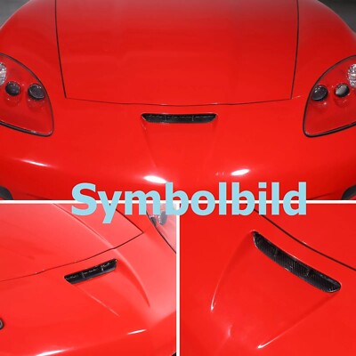 Echt-Carbonfaser Lufteinlass-Cover Frontschürze für Corvette C6 2005-2013