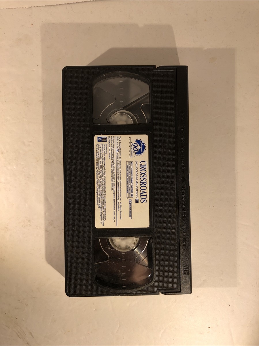 Crossroads(VHS 2002)Brittany Spears Dan Aykroyd-TESTED-RARE