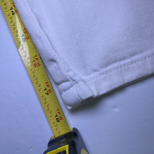 Pantalones de mezclilla Gloria Vanderbilt Amanda Skimmer Capri blancos talla 6 30" cintura - Imagen 7 de 10