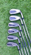 Used TaylorMade Stealth HD Iron Set / 5 - PW / Regular, V Steel 5 Wood & bag