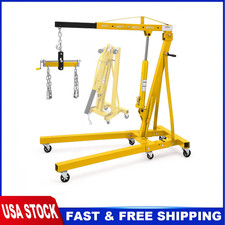 2ton4400lbs Engine Hoist With Lever Folding Cherry Picker Shop Crane Hoist Lift 2ton4400lbs Engine Hoist With Lever Folding Cherry Picker Shop Crane Hoist Lift
