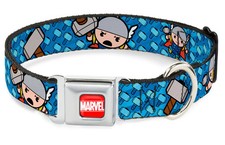 MARVEL UNIVERSE MARVEL Full Kawaii Seatbelt Buckle Collar - Reg 15"-26" WTH014