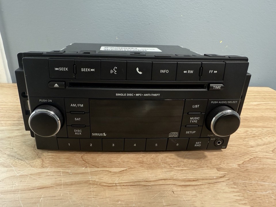 2013-2017 Chrysler Dodge Jeep AM FM XM Radio MP3 CD Player w Aux ...