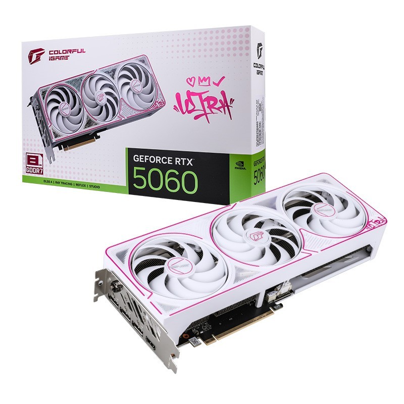 Colorful iGame GeForce RTX 5060 Ultra W OC 8GB GDDR7 Graphics card