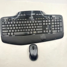 Logitech MK710 Wireless Desktop Mouse And Keyboard Full Size Combo Black