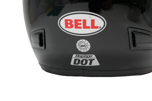 Bell Zephyr DOT Full Face Black Motorcycle Helmet Sz Large - Picture 5 of 15