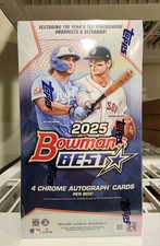 2025 Bowman’s Best Baseball Factory Sealed Hobby Box I WILL SHIP TODAY!