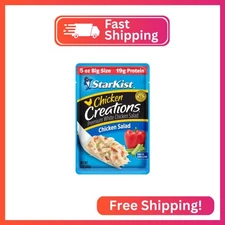 StarKist Chicken Creations "Big Size" Chicken Salad, 5 oz Pouch (1 Pack) Ready t