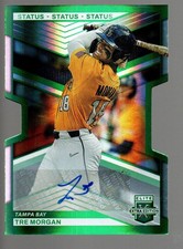 2023 Elite Extra Edition Signatures Status Die-Cut #99 Tre' Morgan 6/18
