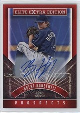2015 Panini Elite Extra Edition Prospects Auto Brent Honeywell #72 Auto zi1
