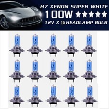 H7 Bulb Xenon Optical Lamp Super White 100watt 12 Volt 6000k Superst C8p9