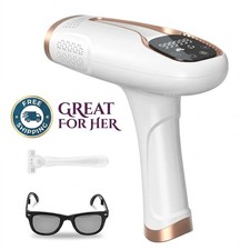 IPL Laser Hair Removal For Women And Men. Permanent For Women 999,999 Flashes