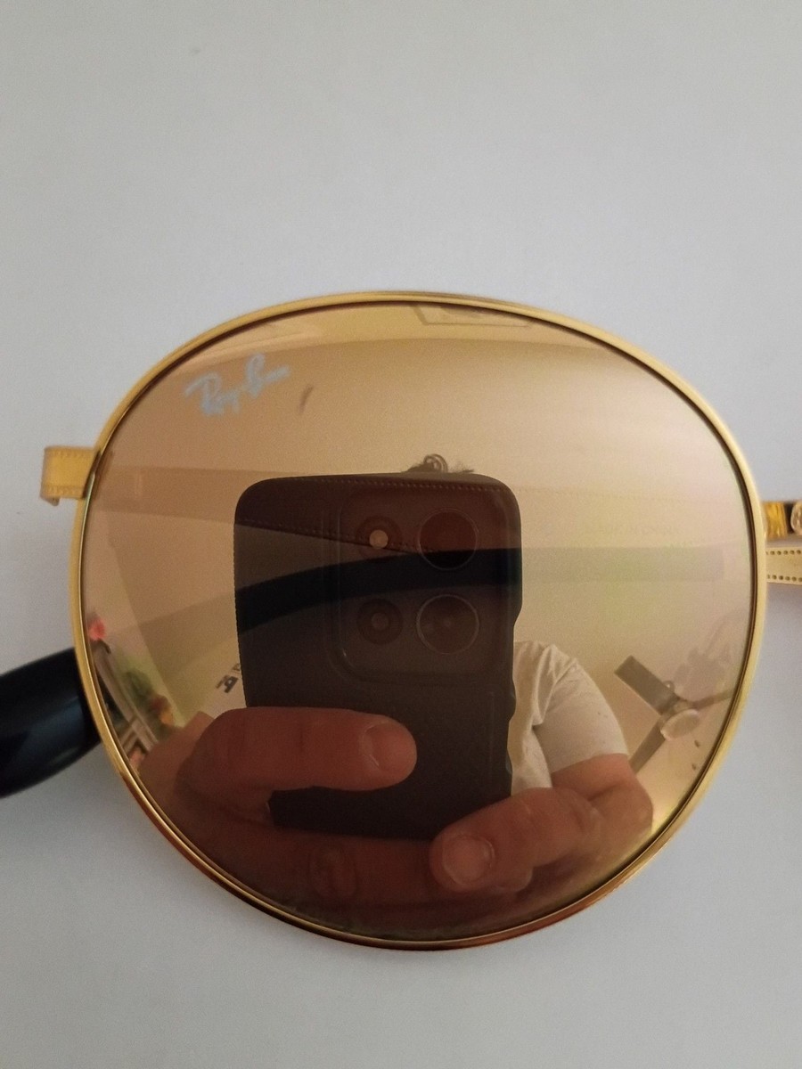 Ray-Ban RB 3537 001/2Y Round Sunglasses 51-19 View 6