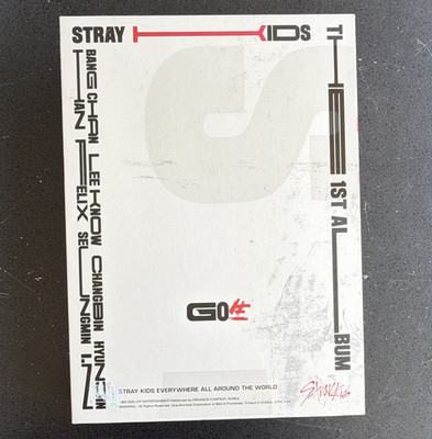 Stray Kids GO生 (GO LIVE) CD Album 2020 K-Pop JYP Cardboard Sleeve White
