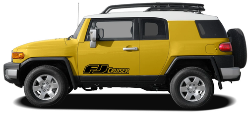 Toyota FJ Cruiser Side Door Decals Graphics Both Sides Stickers 03 - Picture 3 of 6