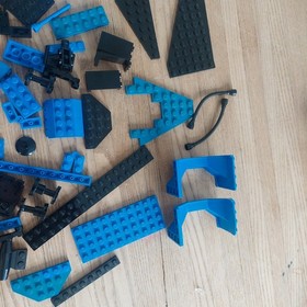 Lego 6986 Space Police Commander Ship Vintage Part Lot