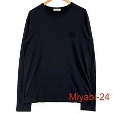 Valentino Black M Long Sleeve T-Shirt Men's Excellent Condition