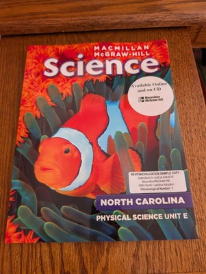Grade 4 Macmillan McGraw Hill Science Activity and Work Books