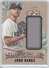 2014 Topps Triple Threads Unity Single Jumbo Relics Emerald 15/18 John Danks 0f8
