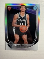 2025-26 Bowman Basketball Chrome Red Rookie Redemption BRR-14 Carter Bryant