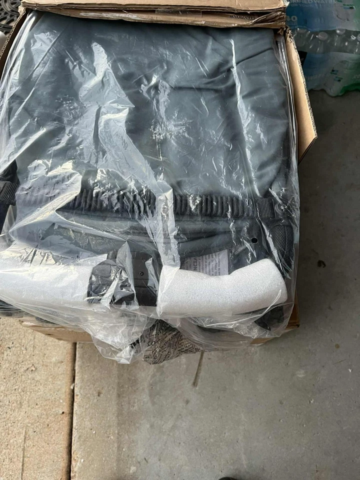 Compact Reclining Travel Stroller, Gray, New - Image 2 of 3