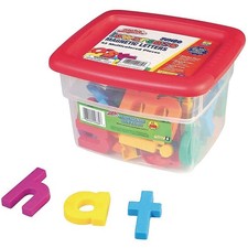 Multicolored Jumbo Lowercase AlphaMagnets, Set of 42 Lowercase Letters: Perfe...