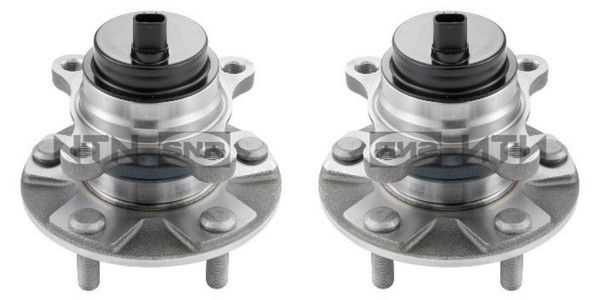 2X SNR Radlager Radlagersatz Vorne Links Rechts FüR Lexus IS II GSE2_ ALE2_-image