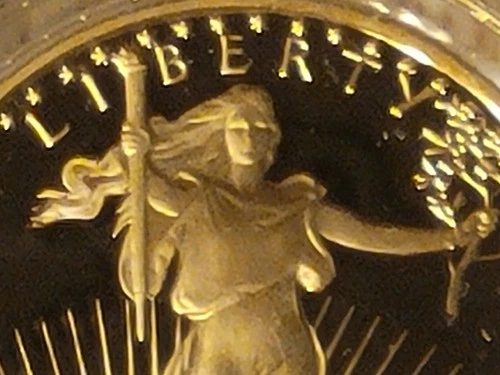 1989 - 1/10 Oz Proof American Eagle Gold Bullion Coin - In Original US Mint Pkg.