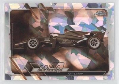 2021 Topps Chrome Sapphire Formula 1 F2 Cars Negative /100 Dan Ticktum #124 ux8