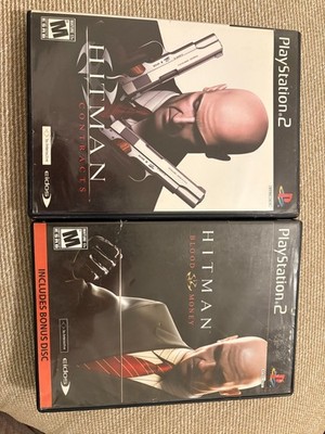 Hitman: Contracts / Hitman: Blood Money PS2 Complete CIB