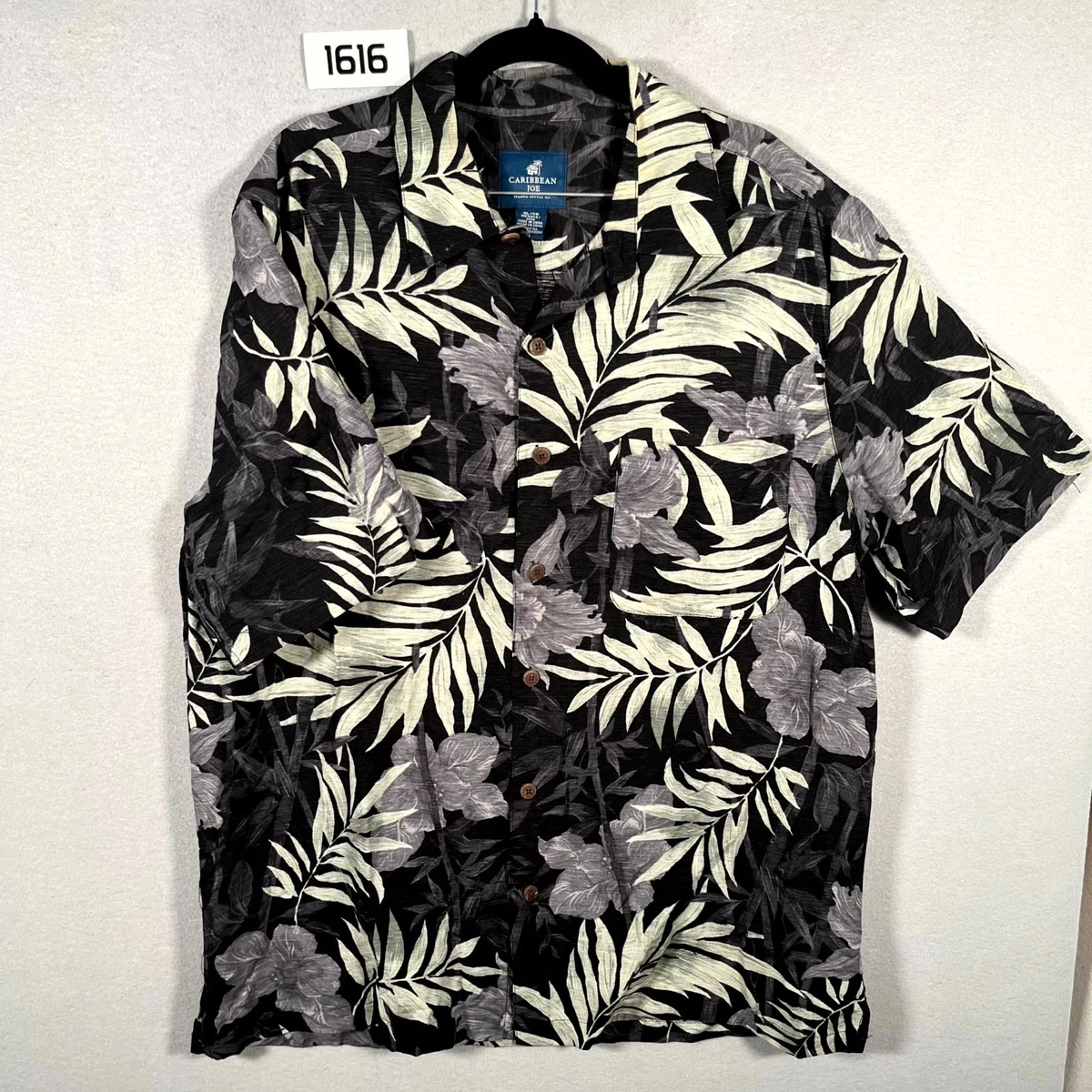 Chemise Manches courtes Hawaïenne Homme Ete Imprime Fleurs Col chemise