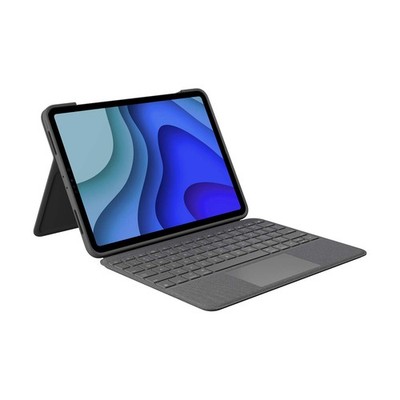 Logitech Folio Touch iPad Hülle Tastatur, Trackpad für 11 Zoll iPad Pro Grafit