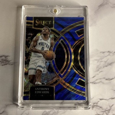 Panini Select 2023-24 Anthony Edwards Premier Prizm #164 /75 Timberwolves
