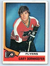 1974-75 Topps #44 Gary Dornhoefer Philadelphia Flyers