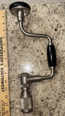 Vintage Stanley No. 2101A  8  Brace Hand Drill Ratcheting