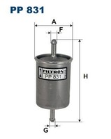 Filtron Kraftstofffilter FüR Alfa Romeo Audi Bitter CitroËN Fiat FSO Geely