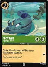 Flotsam Slippery as an Eel 71/204 Whispers in the Well Disney Lorcana