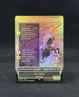Summon: Ixion (Borderless) Commander: Final Fantasy Foil