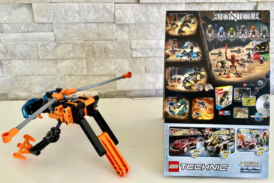Bionicle Rahi Nui-Rama 8537 с руководством.  В комплекте. - Изображение 3 из 4