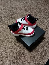 Jordan Max Aura 3 White/Very Berry/Black Toddler Girls' Shoe DA8023 106 NIB