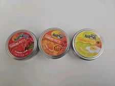 3 Pack of Retired Putty - Aaron's Crazy Liquid Glass Thinking Putty 1.06 oz 