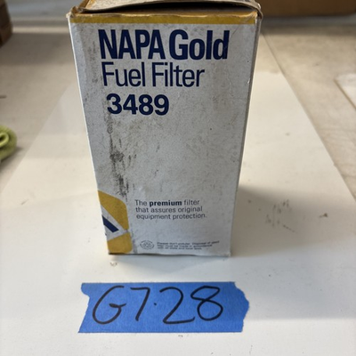 #ad #ad Napa Gold Fuel FIlter Part #3489 Lot Of Six 6 Fuel Filters $5.60