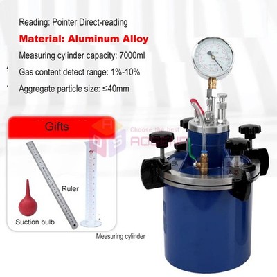 CA-3 Direct-reading Mortar Concrete Air Content Tester Tester Concrete 1-10%