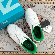 NEW G/FORE G4 G.112 Men's Golf Shoes PU Leather SNOW/TOAST Sneakers US 10-12