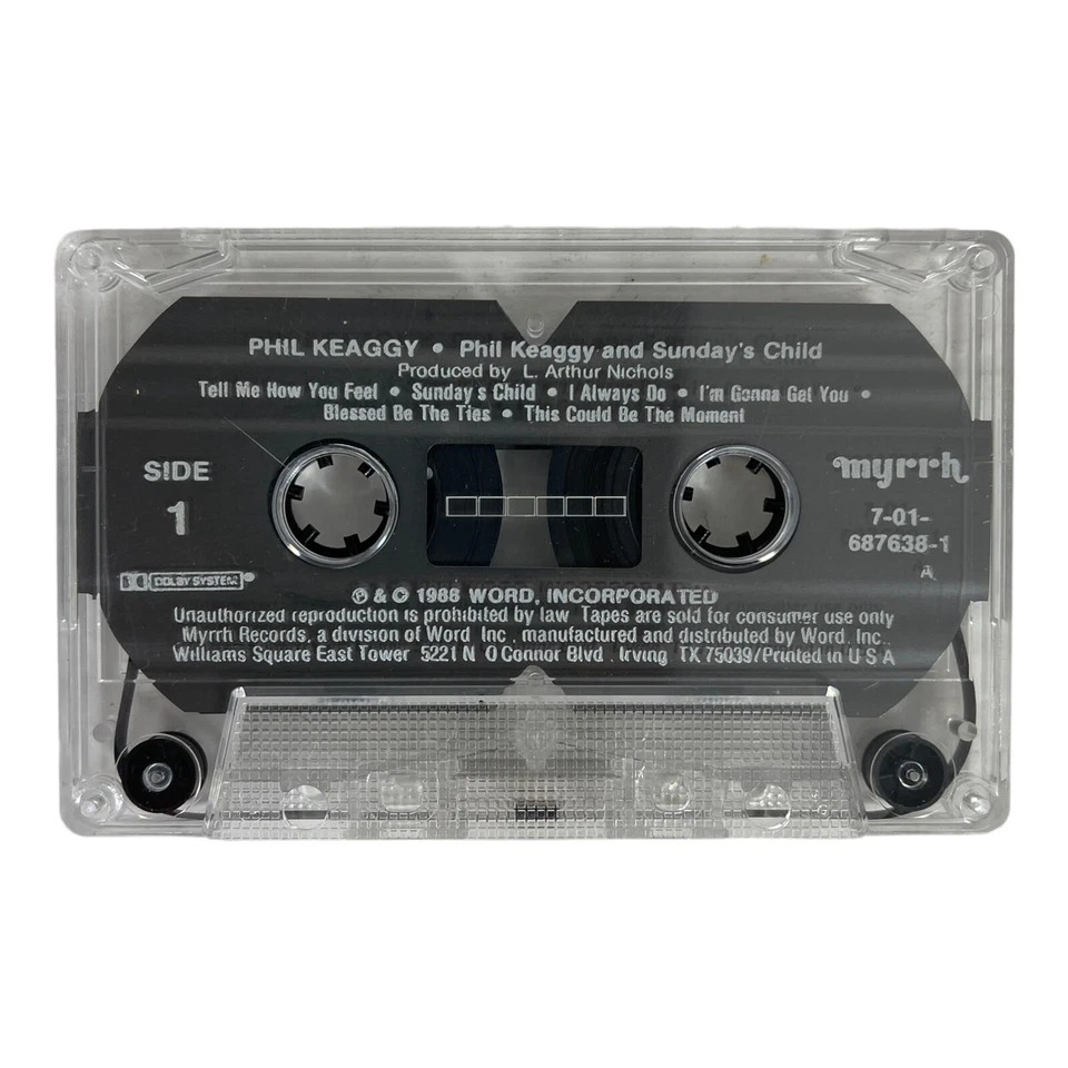Детская кассета Phil Keaggy And Sunday's 1988 Myrrh — 7016876381 - Изображение 3 из 3