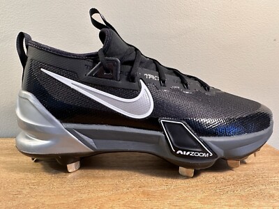 Size 8 - Nike Force Zoom Trout 9 Elite Black Metallic Silver  display picture 1