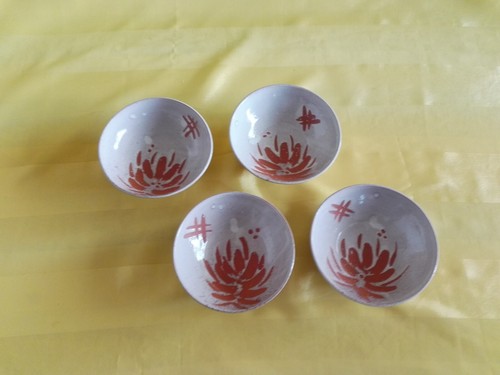 4 Japanische Reisschalen Art Keramik - Bild 2 von 4