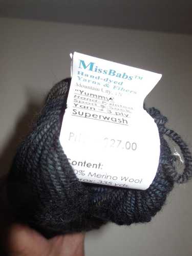 Miss Babs Yummy 3-Ply- 1 skein - 5.2oz/335 yds 100% SW Merino Hodge Podge - Picture 3 of 3