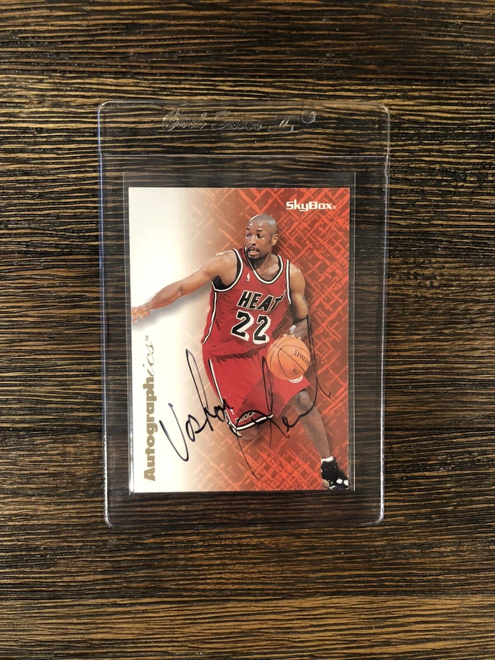 1996 Skybox Autographics Voshon Lenard + Andrew DeClercq. Complete Your Set 🏀 - Image 3 of 4